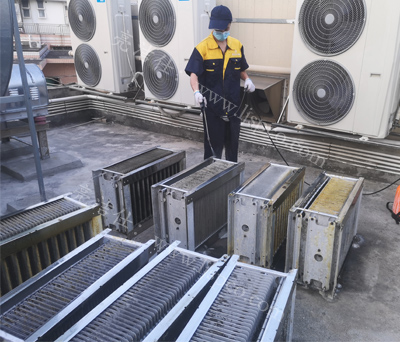 深圳南頭油煙機(jī)清洗公司，油煙凈化器設(shè)備清洗步驟？(圖2)